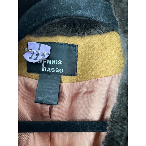 Dennis Basso Faux Fur Trim Collar Coat Size 1X - Picture 3 of 6